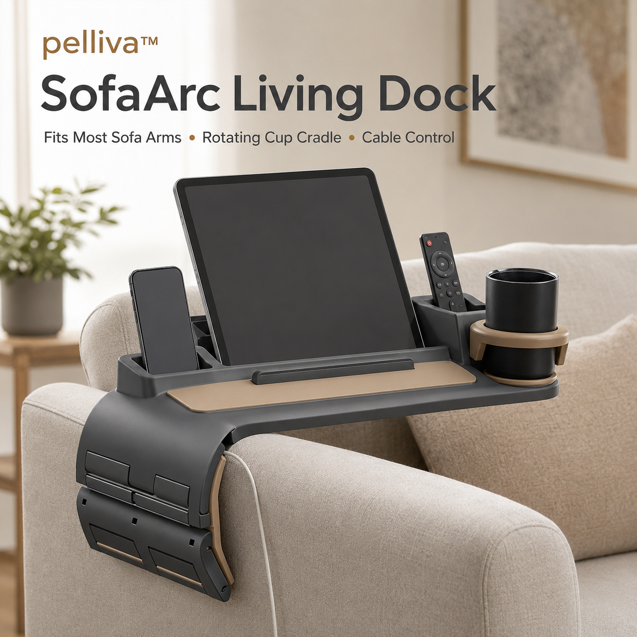 pelliva™ SofaArc Living Dock