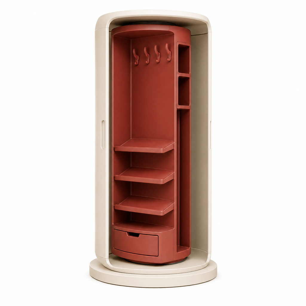 pelliva™ LoopVault Rotating Entryway Wardrobe