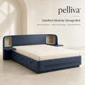 pelliva™ HaloRest Modular Storage Bed