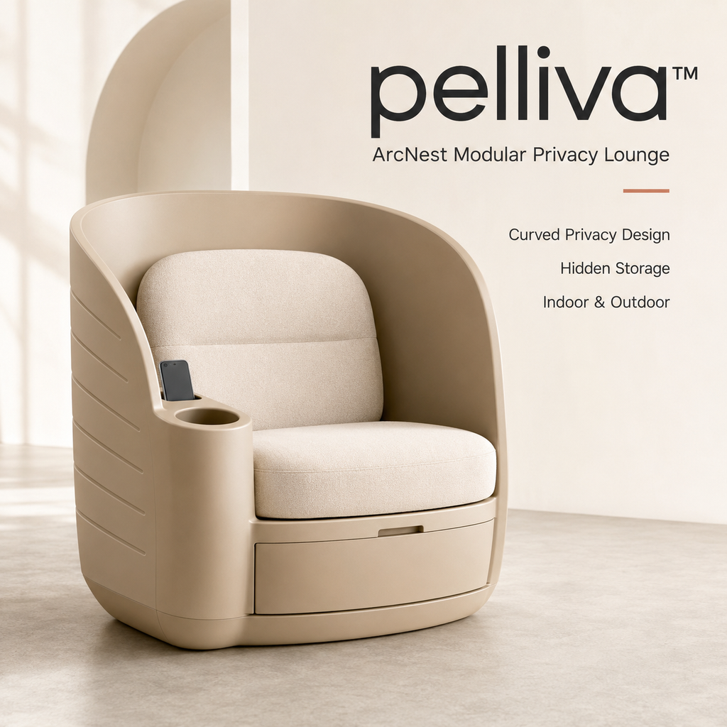 pelliva™ ArcNest Modular Privacy Lounge