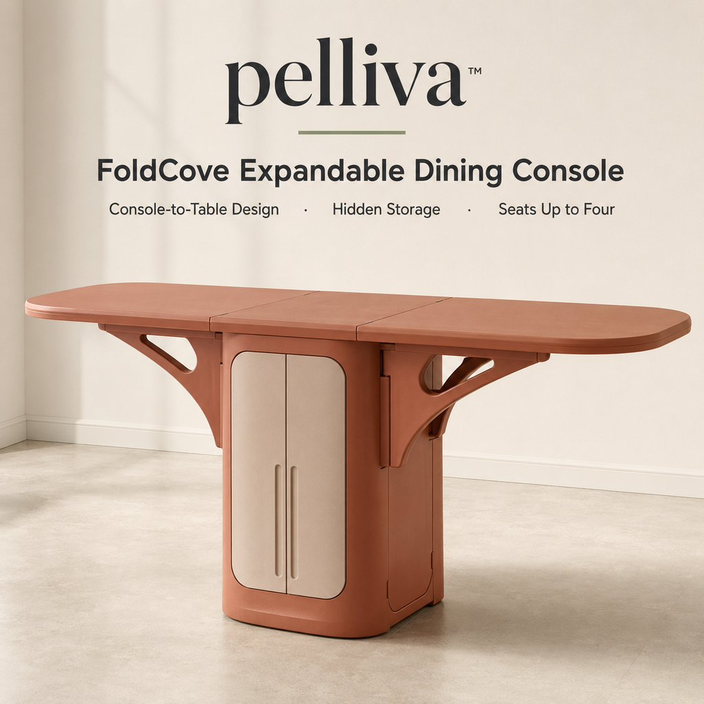 pelliva™ FoldCove Expandable Dining Console